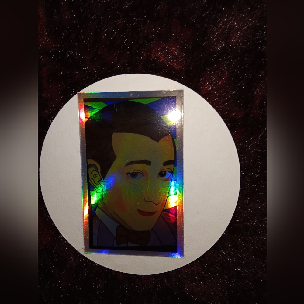 Holographic Mr.PeeWee Herman sticker comes with freebies! RIP 🙏 Mr.ruebens - Picture 2 of 15